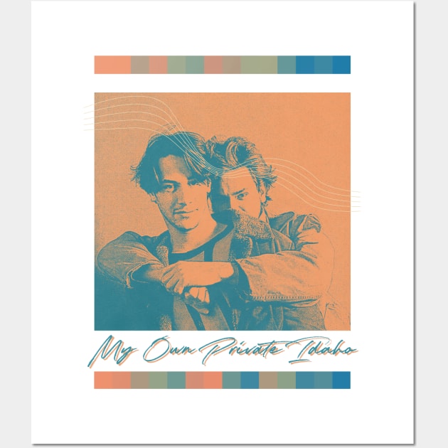 キアヌ My Own Private Idaho // 90s Aesthetic Fan Design Wall Art by unknown_pleasures